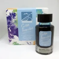 カラートラベラー / COLOR TRAVELER  三角州ライトブルー / Delta Light blue 万年筆 インク