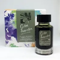 カラートラベラー/COLOR TRAVELER  小豆島オリーブグリーン/Shodoshima Olive Green 万年筆 インク