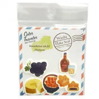 【カラートラベラー】フレークシール　広島Vol.2　多山文具オリジナル　限定品