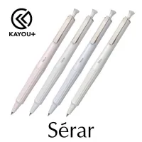 【KAYOU+】　Serar(セラー)　GELインクボールペン　0.5mm　黒　替芯付き